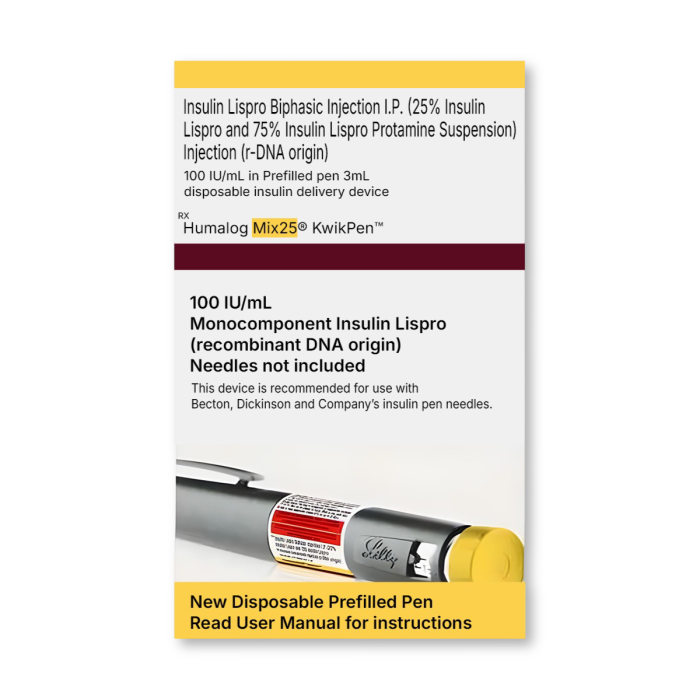 Humalog Mix 25 Kwikpen 100IU/ml