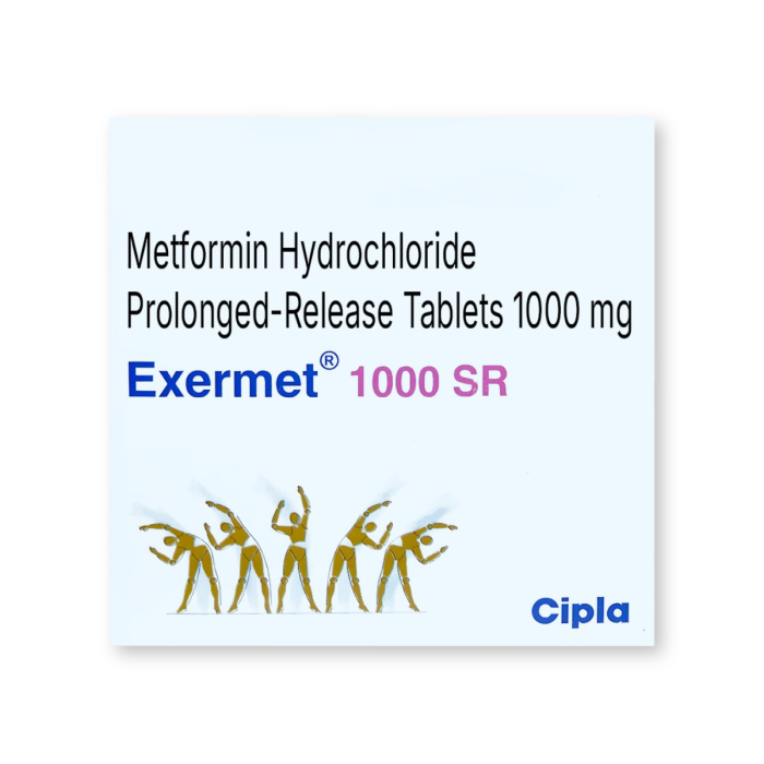 Exermet 1000 Mg Tablet SR