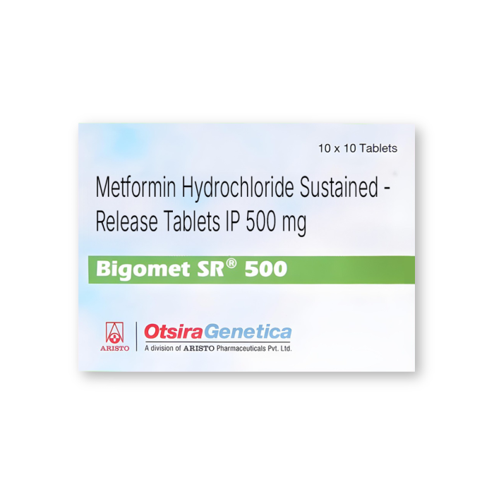 Bigomet 500 Mg Tablet SR