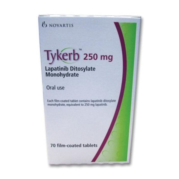 Tykerb 250 Mg Tablet with Lapatinib