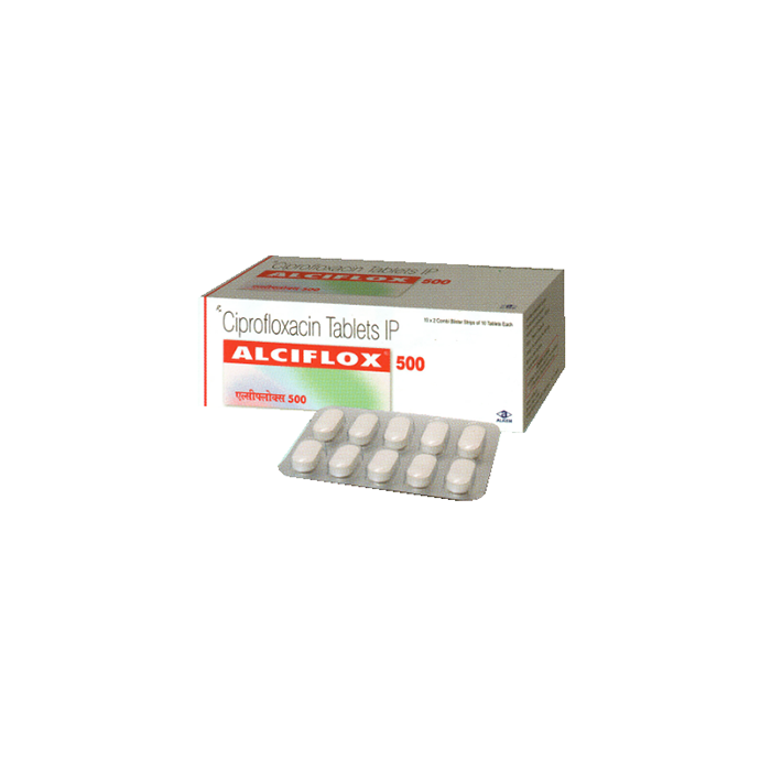 Alciflox 500 Mg Tablet with Ciprofloxacin