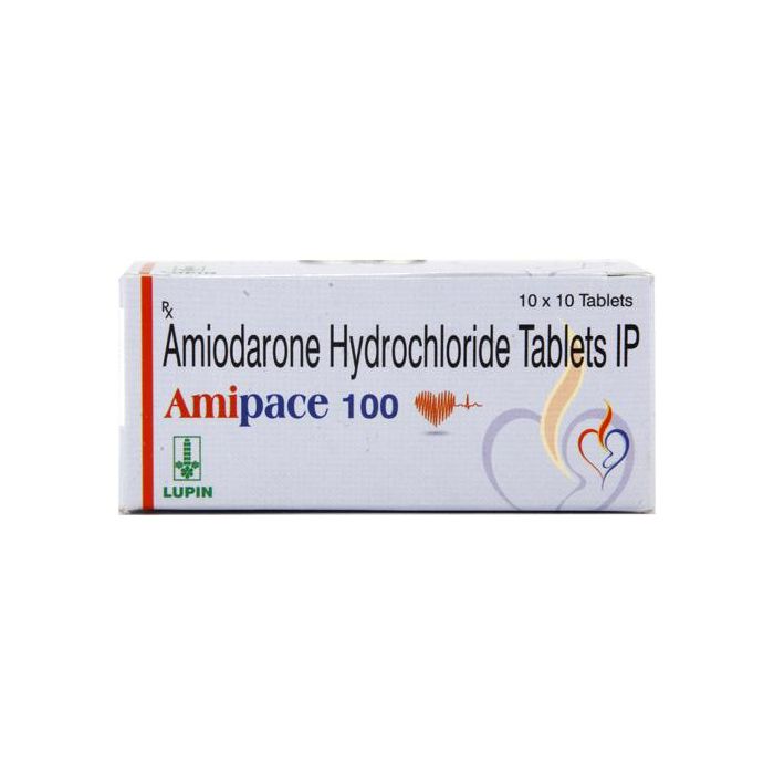 Amipace 100 Tablet with Amiodarone