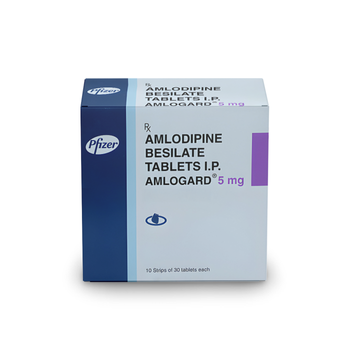 Amlogard 5 Mg Tablet with Amlodipine