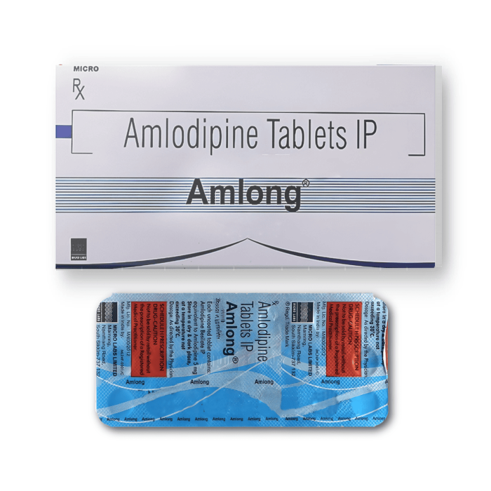 Amlong 5 Mg Tablet