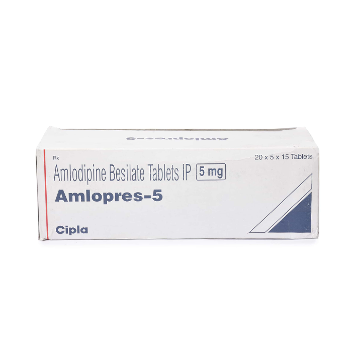 Amlopres 5 Mg with Amlodipine Besilate