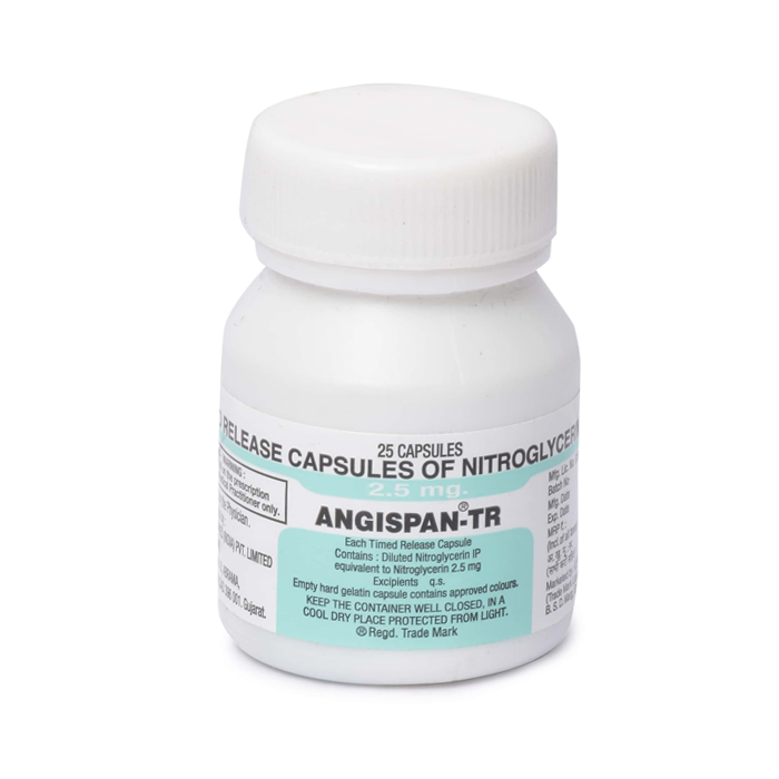 Angispan TR 2.5 Mg with Nitroglycerine              
