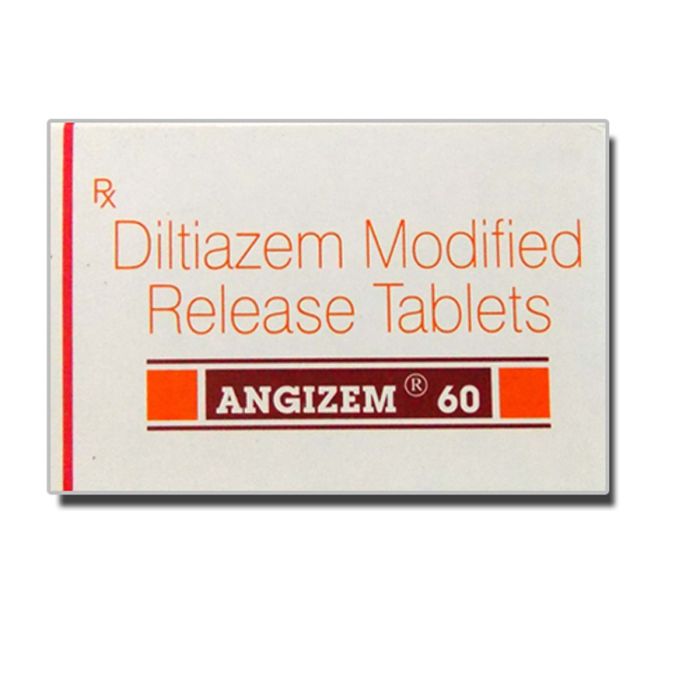 Angizem 60 Mg with Diltiazem                