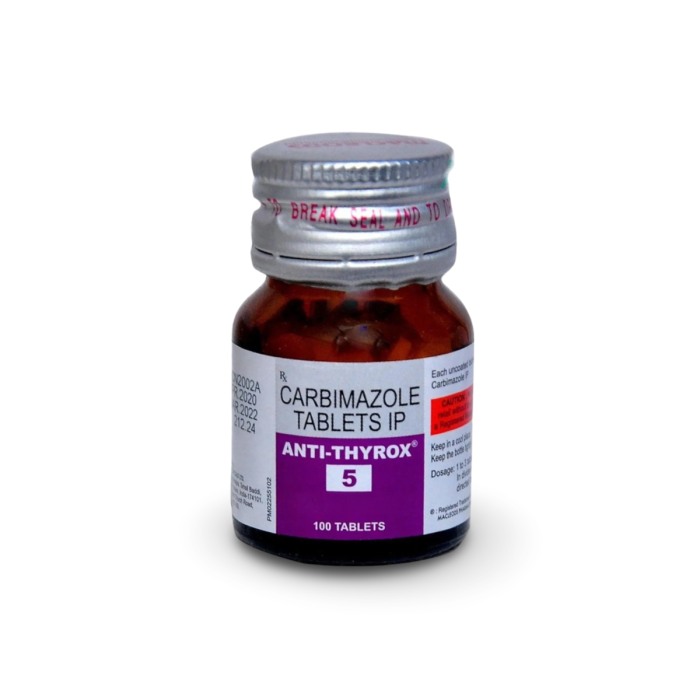 Anti-Thyrox 5 Tablet with Carbimazole