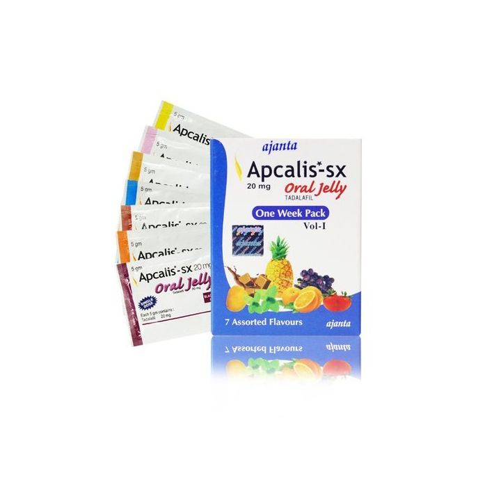 Apcalis Oral Jelly 20 Mg with Tadalafil