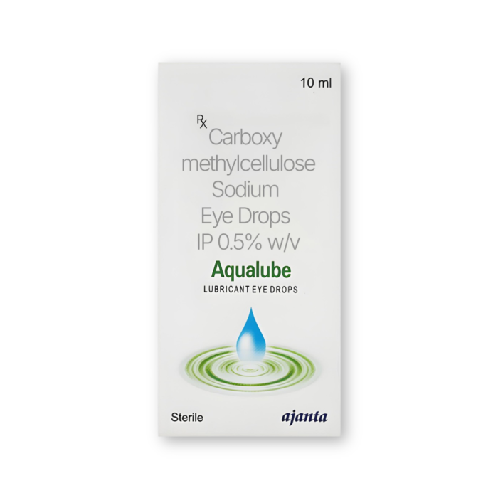 Aqualube 10 ml With Carboxymethylcellulose 0.5%w/v