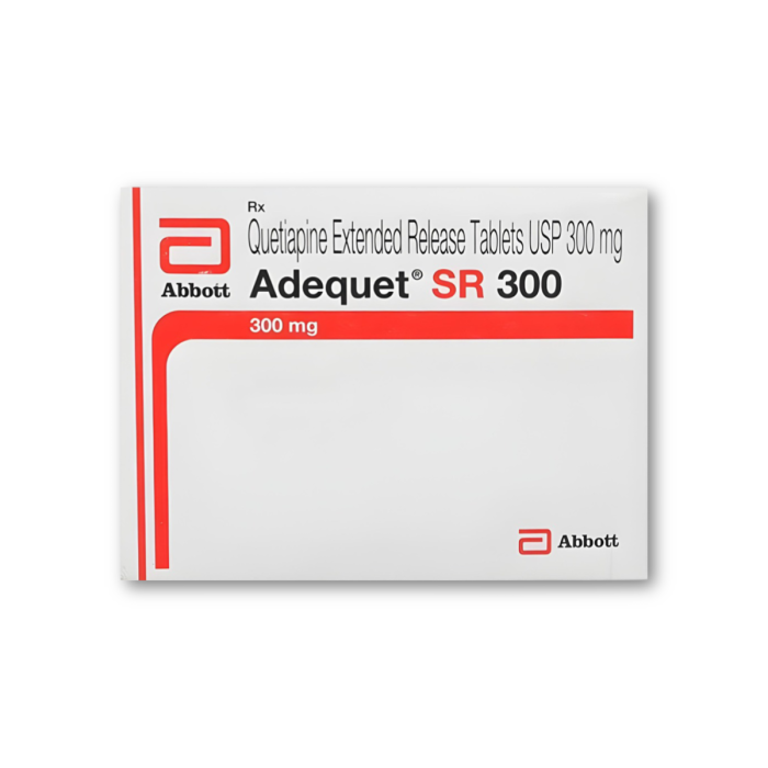 Adequet SR 300 Tablet with Quetiapine