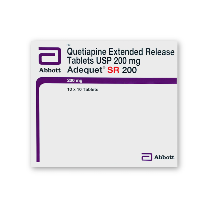 Adequet SR 200 Tablet with Quetiapine