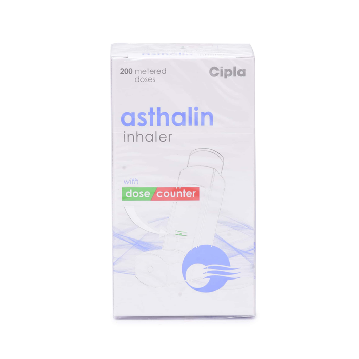 Asthalin HFA Inhaler 100 Mcg (200 mdi) with Salbutamol      