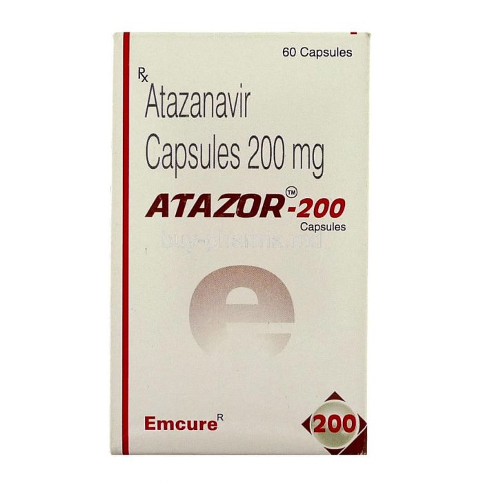 Atazor 200 Mg Capsule with Atazanavir