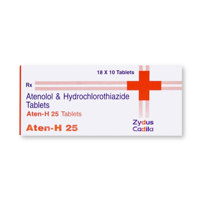 Aten-H 25 Tablet (50 Mg + 25 Mg)