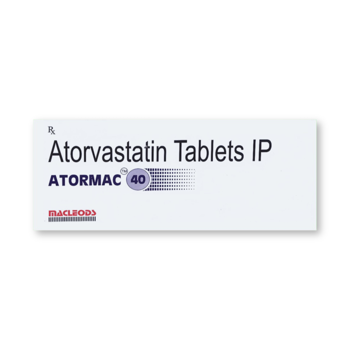 Atormac 40 Tablet with Atorvastatin
