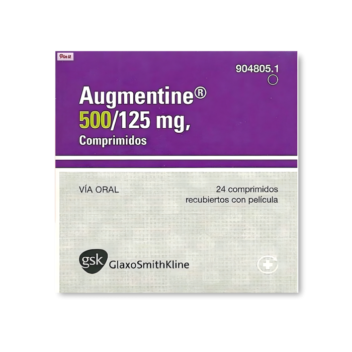 Augmentin 500 Mg+125 Mg with Amoxicillin+Potassium Clavulanate               
