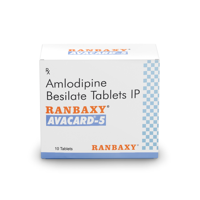 Avacard 5 Mg Tablet