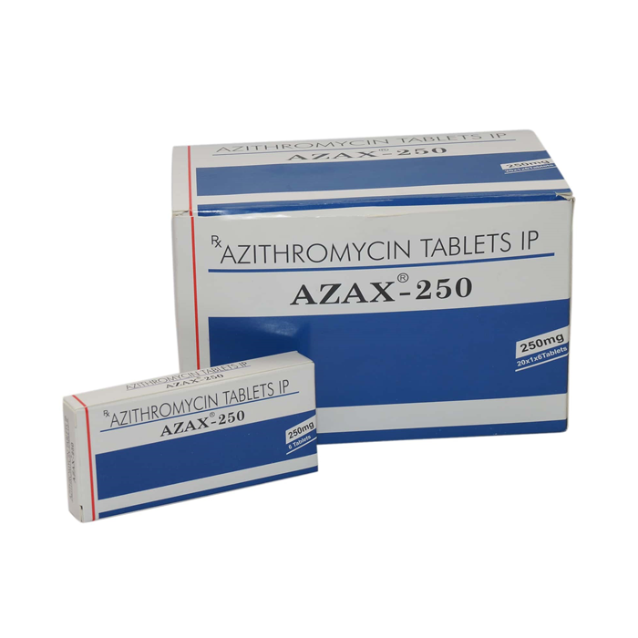 Azax 250 Mg with Azithromycin               