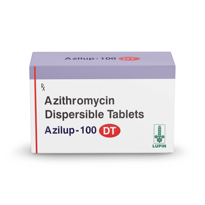 Azilup 100 Mg Tablet DT
