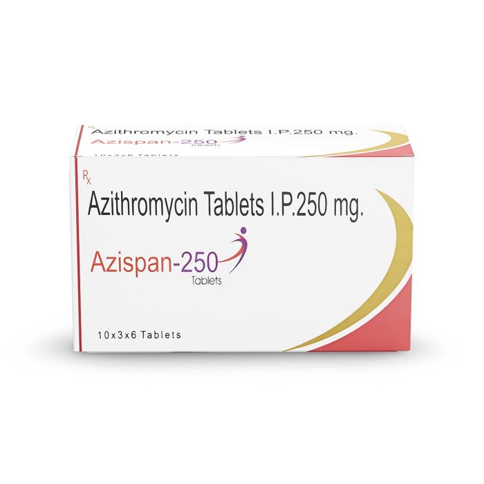 Azispan 250 Mg Tablet