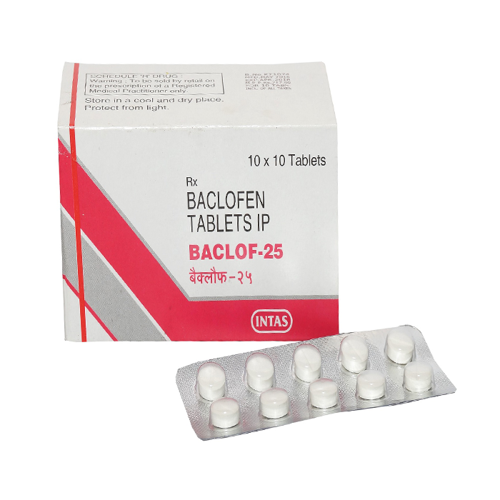Baclof 25 Mg with Baclofen                    