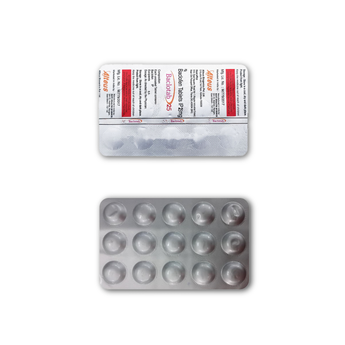 Baclotab 25 Mg Tablet