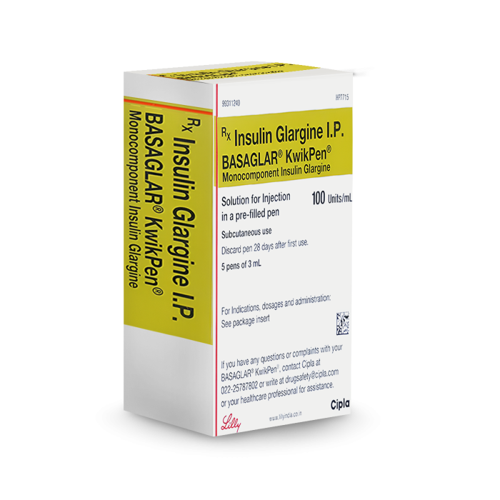 Basaglar Kwikpen Solution for Injection (3ml pre-filled pen)