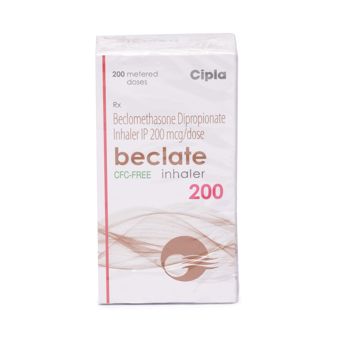 Beclate Inhaler 200 Mcg with Beclomethasone Dipropionate
