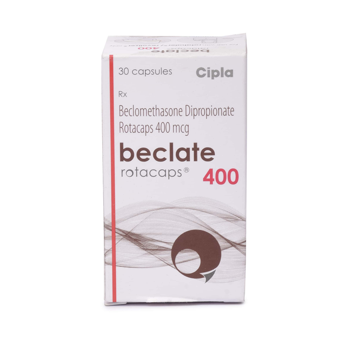 Beclate Rotacaps 400 Mcg with Beclomethasone Dipropionate