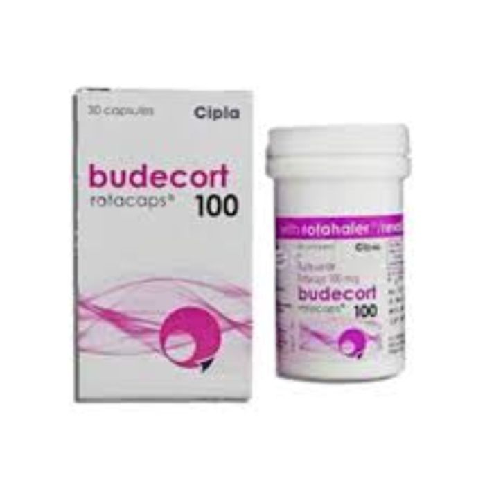 Budecort Rotacaps 100 Mcg with Budesonide