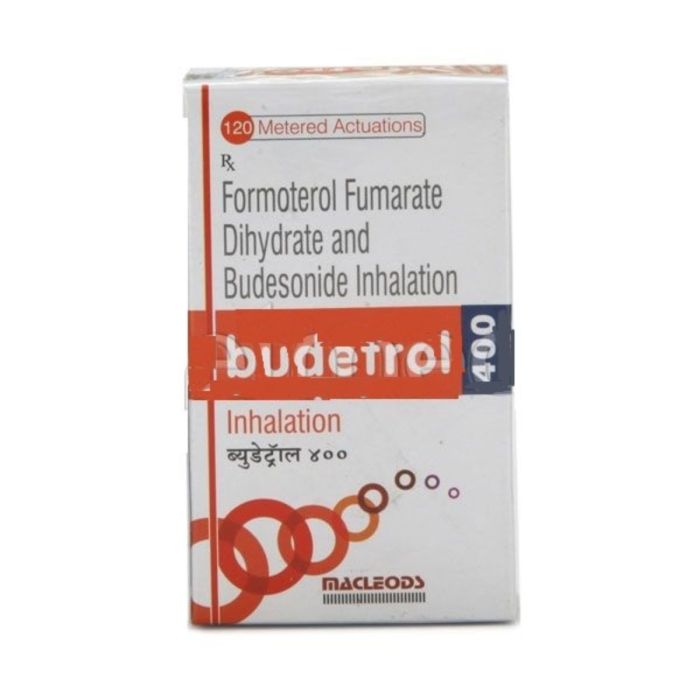 Budetrol 400 Inhaler with Formoterol and Budesonide                     