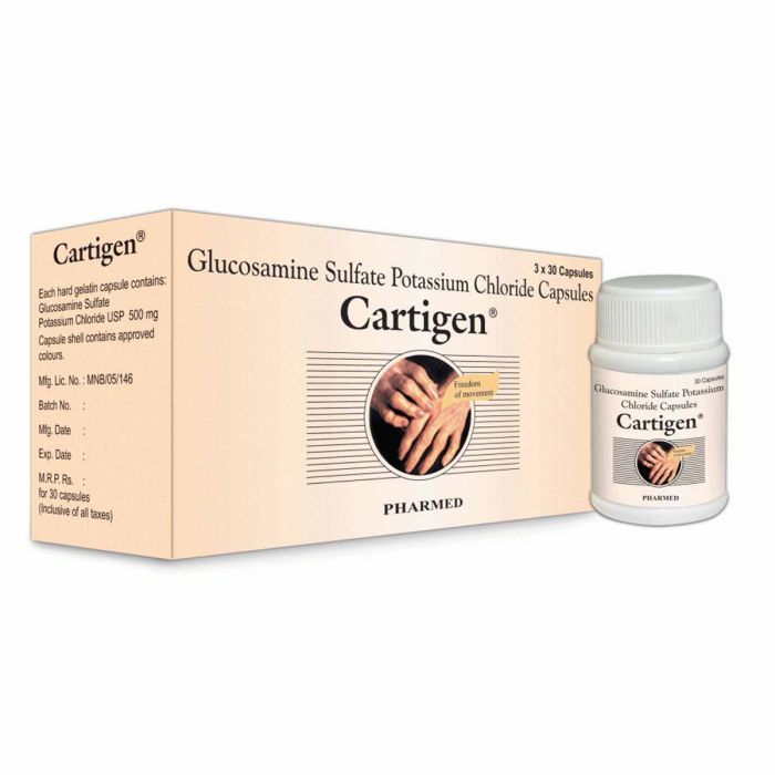 Cartigen 500 Mg with Glucosamine Sulphate          