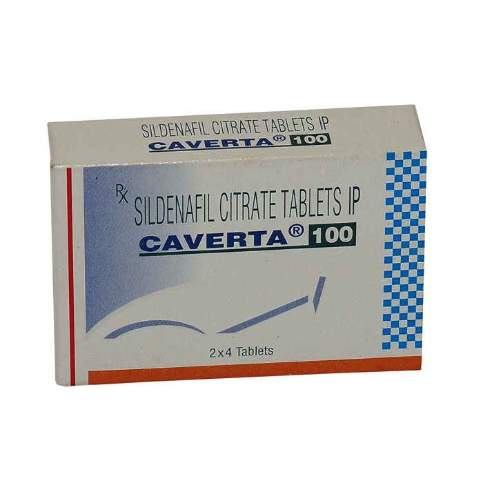 Caverta 100 Mg with Sildenafil Citrate                  