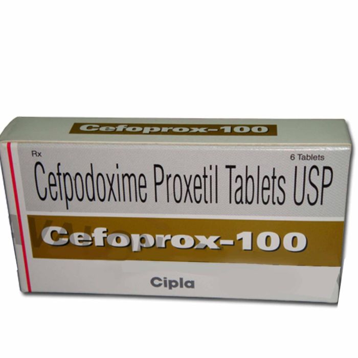Cefoprox 100 Mg with Cefpodoxime       