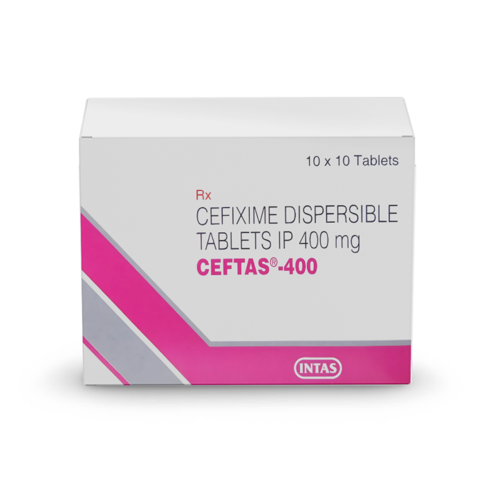 Ceftas 400 Tablet DT with Cefixime