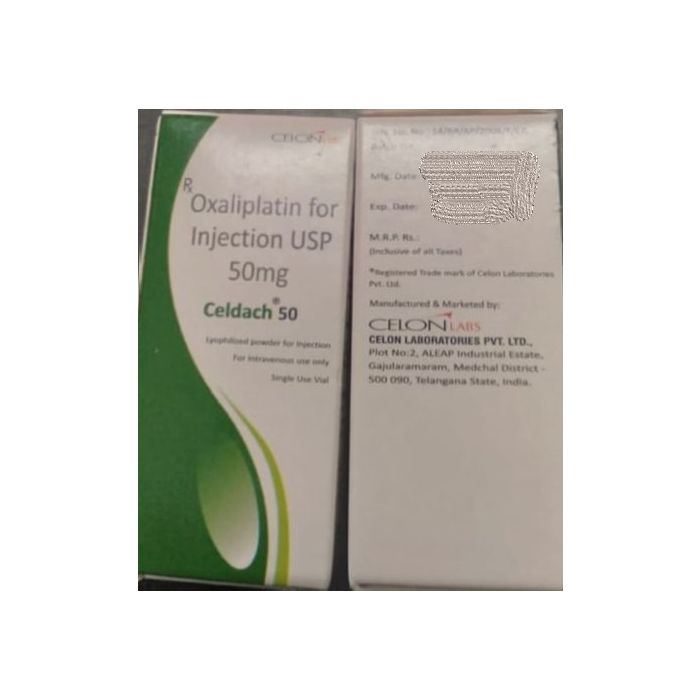 Celdach 50 Mg Injection With Oxaliplatin