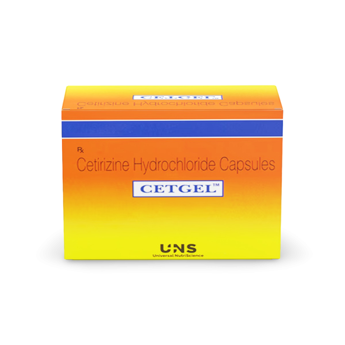 Cetgel Capsule strip