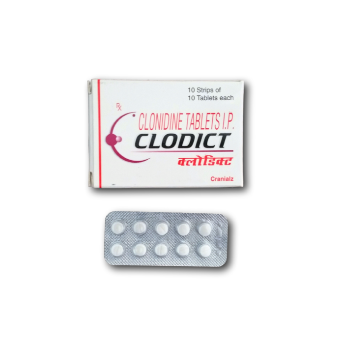 Clodict 100 Mcg Tablet with Clonidine