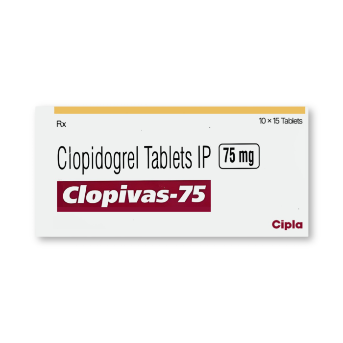 Clopivas 75 Tablet