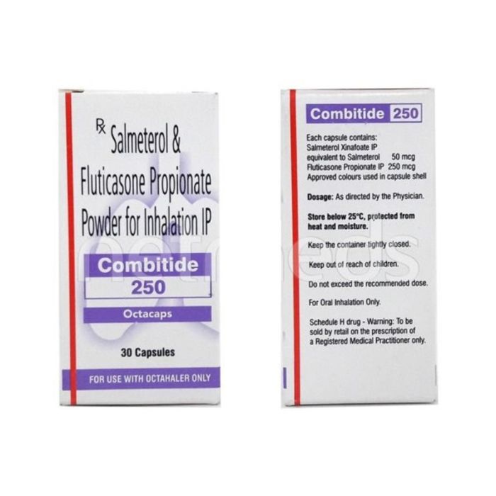 Combitide 250 Octacap with Salmeterol and Fluticasone Propionate