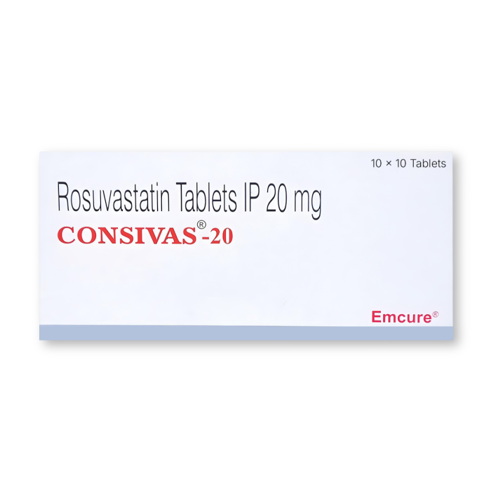 Consivas 20 Tablet with Rosuvastatin