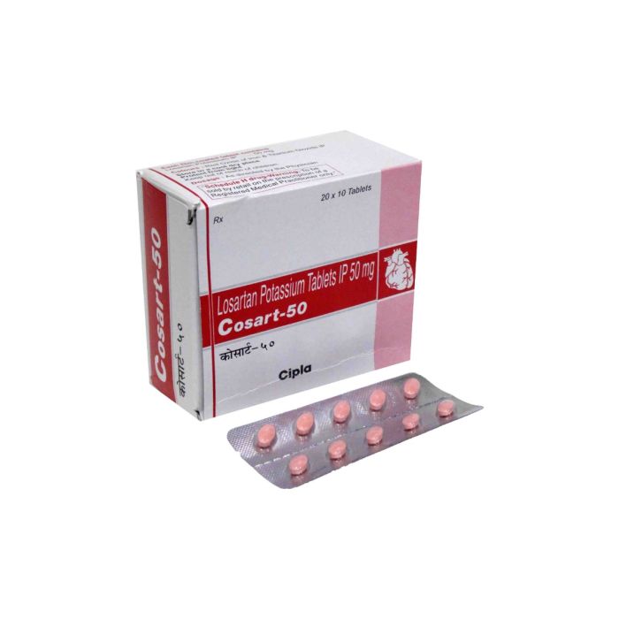 Cosart  50 Mg with Losartan potassium