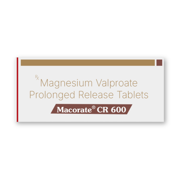 Macorate CR 600 Tablet with Magnesium Valproate