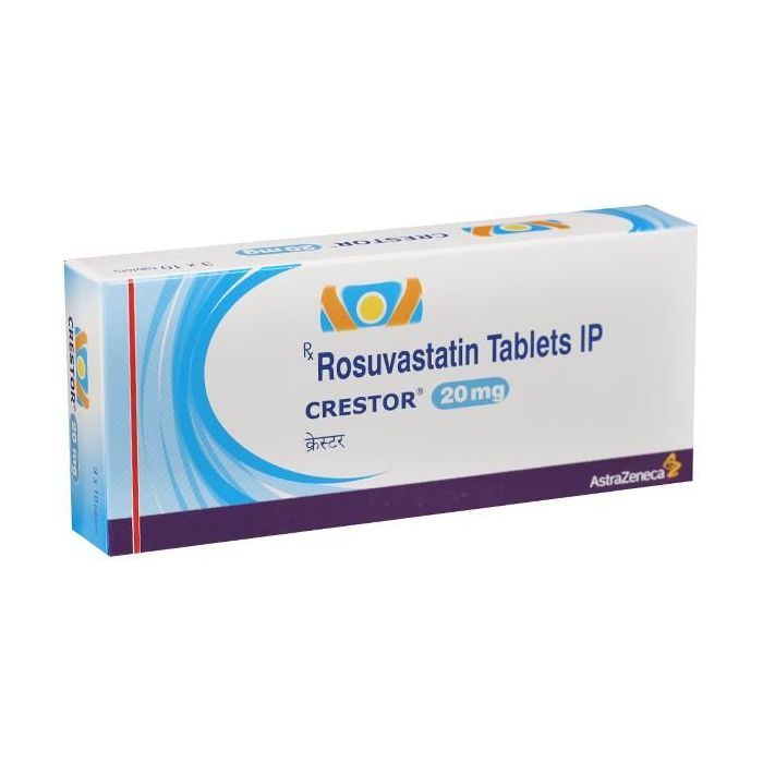 Crestor 20 Mg Tablet with Rosuvastatin