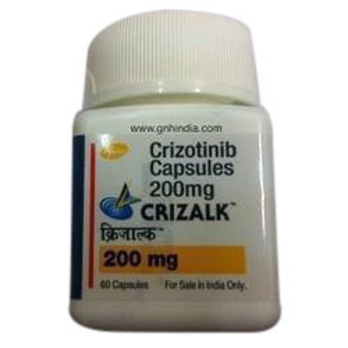 Crizalk 200 Mg Capsule with Crizotinib