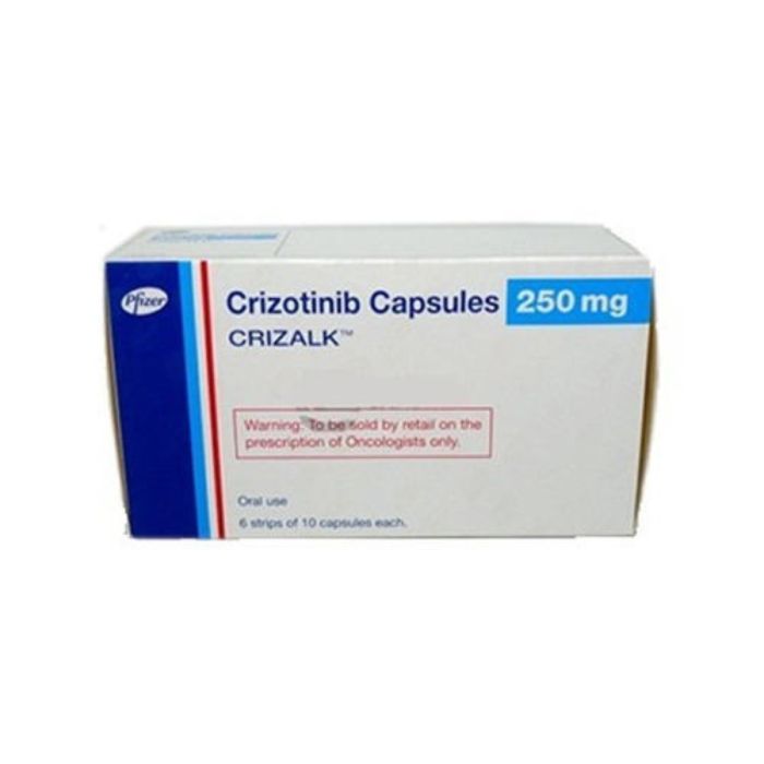 Crizalk 250 Mg Capsule with Crizotinib