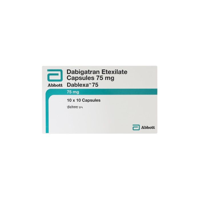 Dablexa 75 Capsules with Dabigatran Etexilate