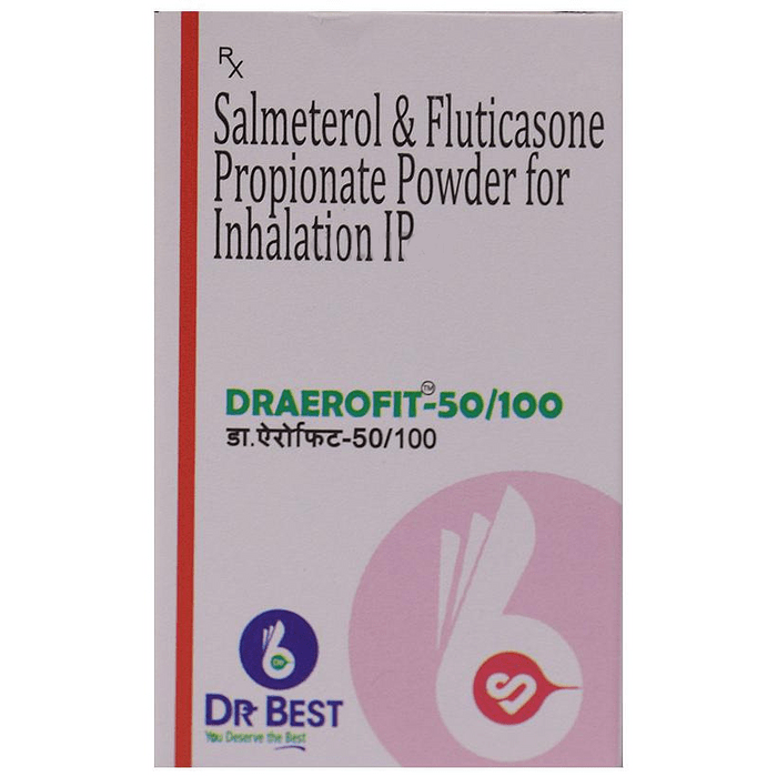 Draerofit 50/100 Capsule with Salmeterol + Fluticasone Propionate            