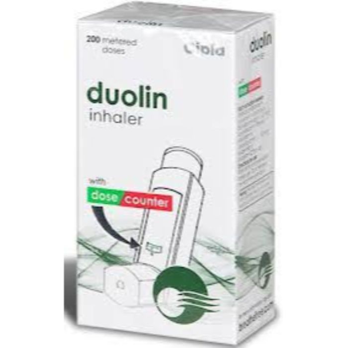 Duolin Forte Inhaler 50 Mcg + 40 Mcg with Levosalbutamol + Ipratropium